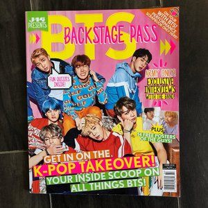 BTS magazine from 2018